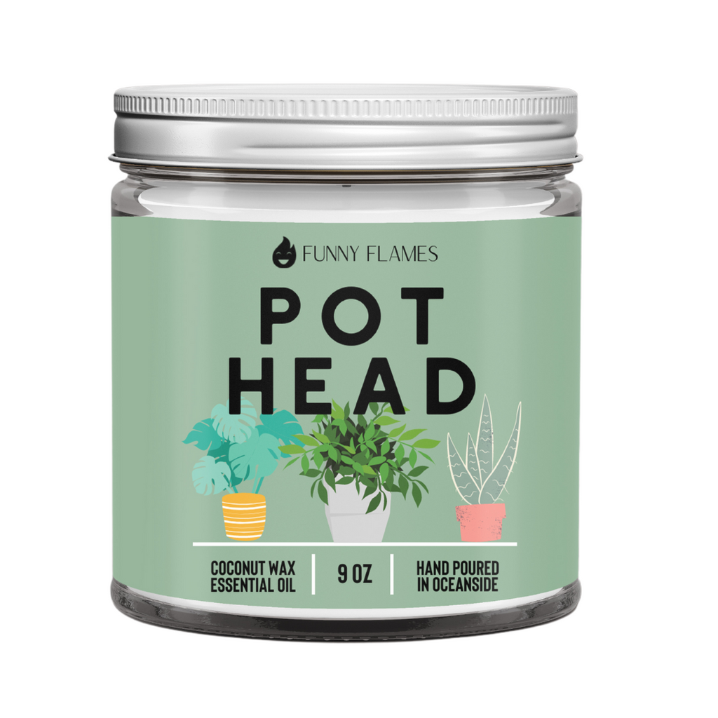 Pot Head Candle