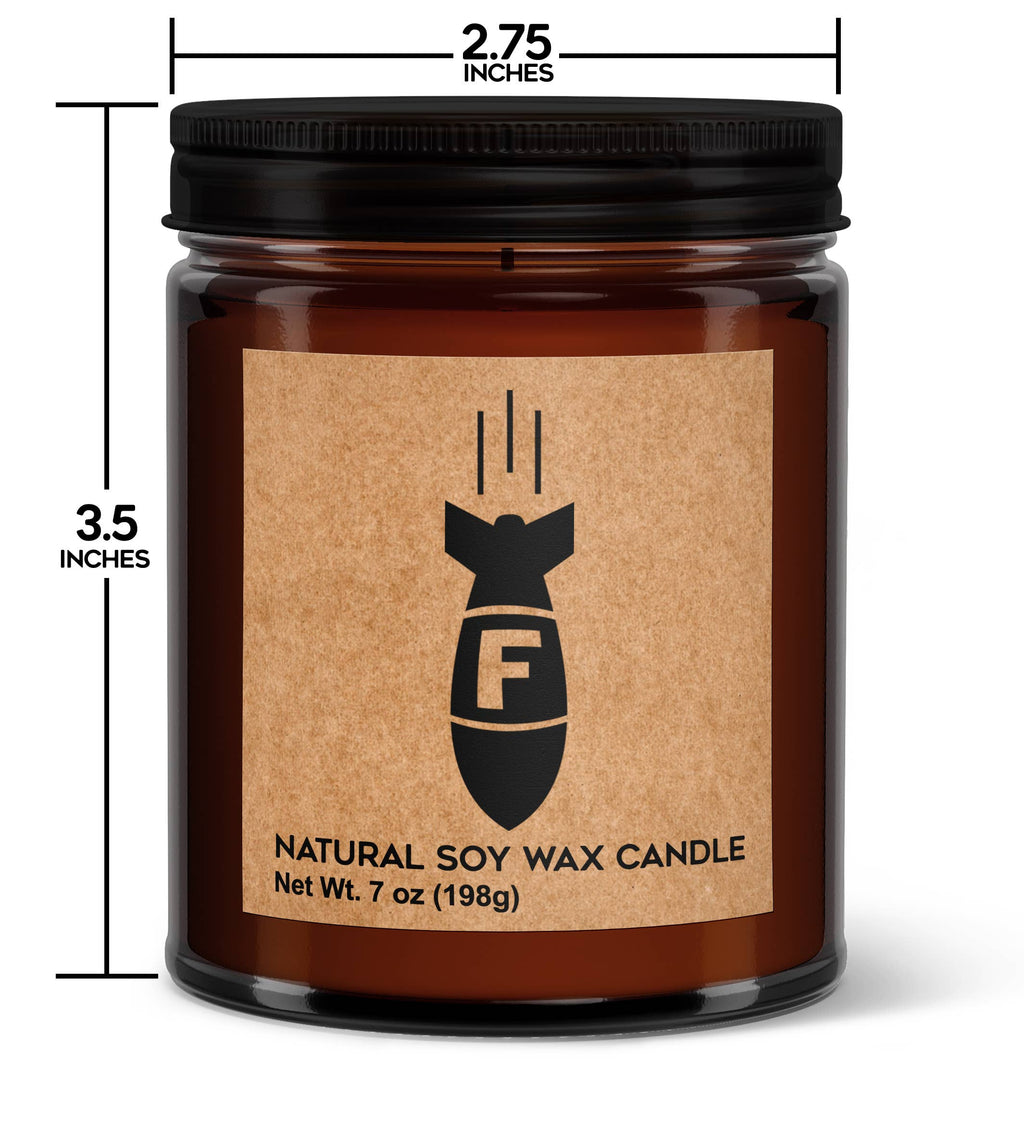 F-Bombs Dropping Soy Candle - Votive Soy Candle