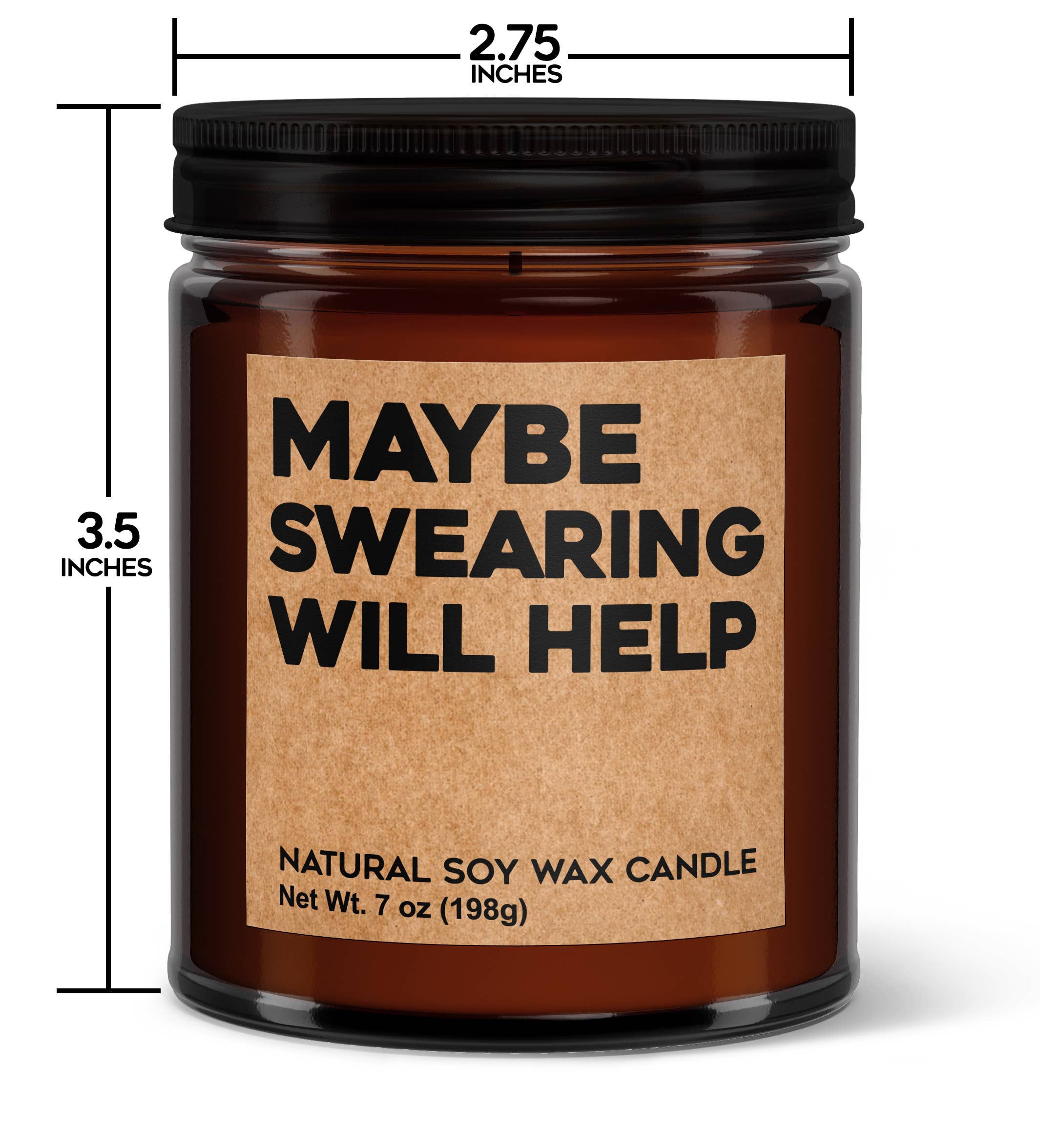 Maybe Swearing Will Help Soy Candle - Votive Soy Candle