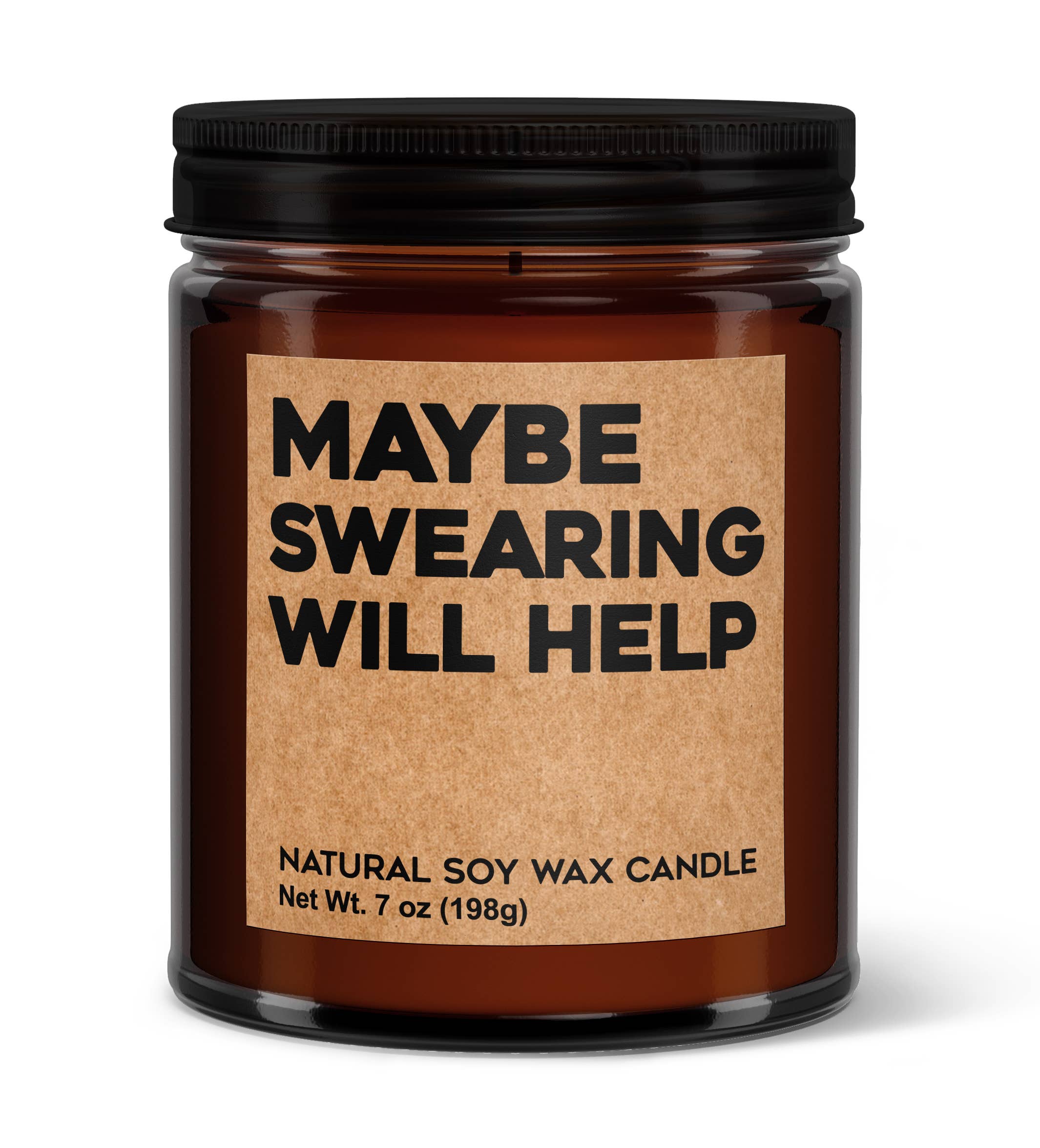 Maybe Swearing Will Help Soy Candle - Votive Soy Candle