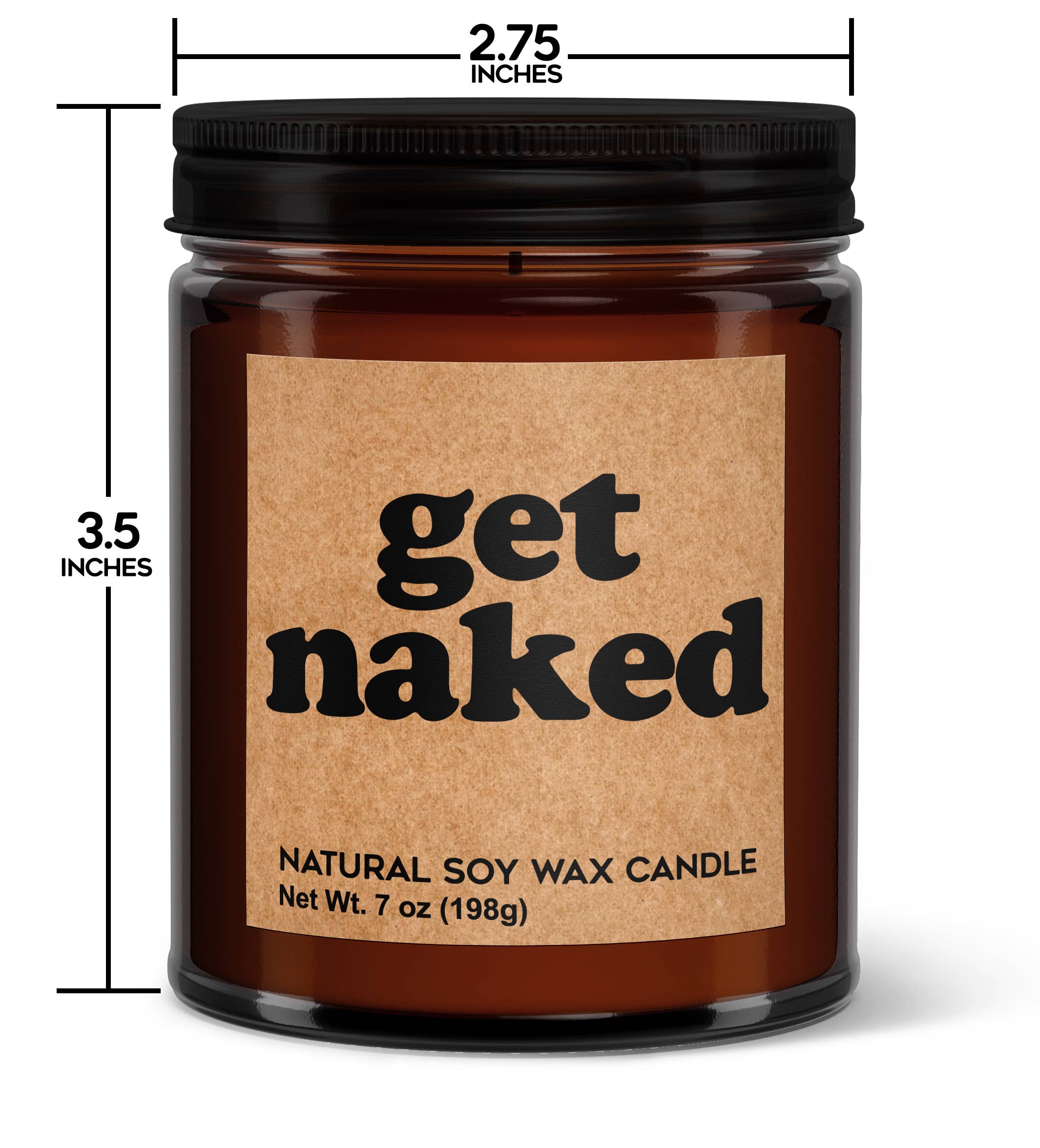 Get Naked Soy Candle - Votive Soy Candle