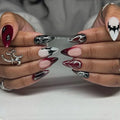 Almond Halloween Press-On Nails