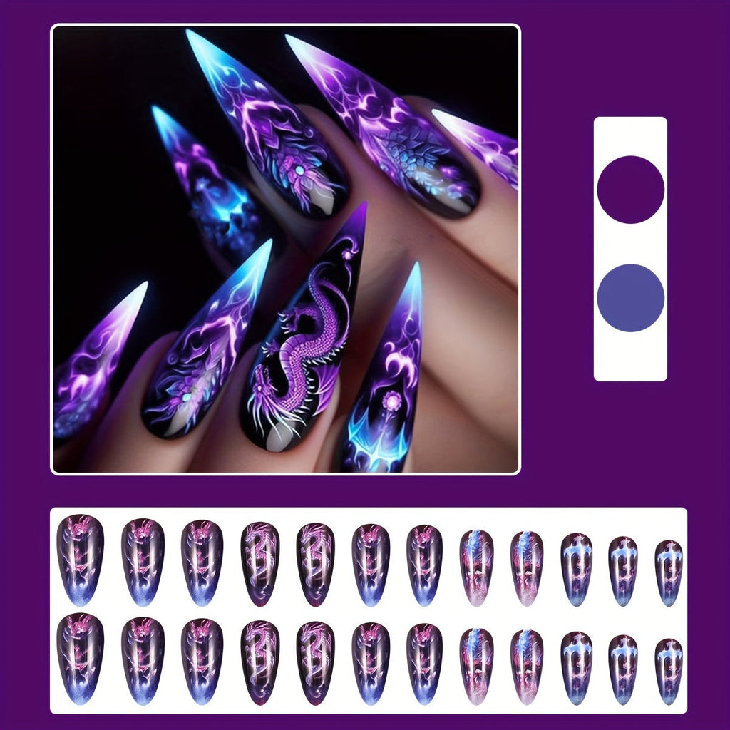 Almond Press-On Nails