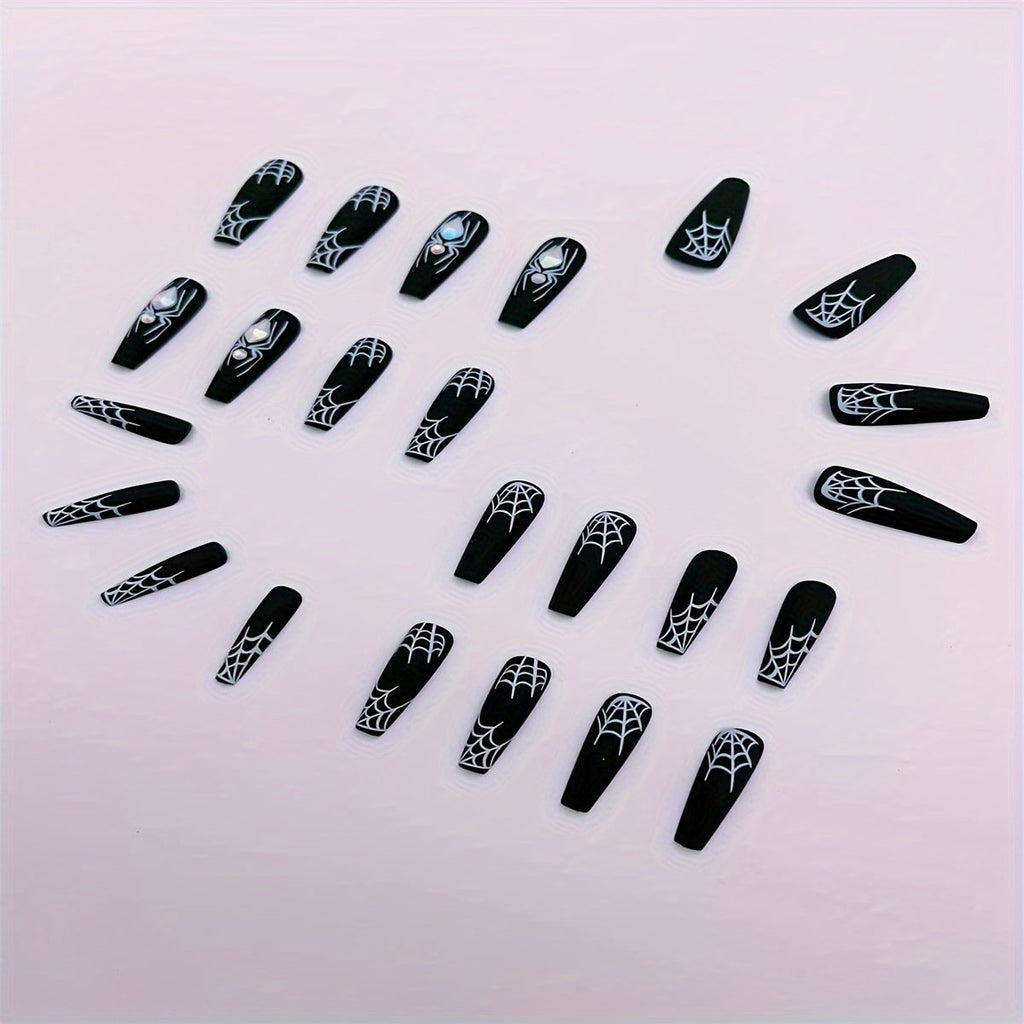 Black Matte Press-On Nails