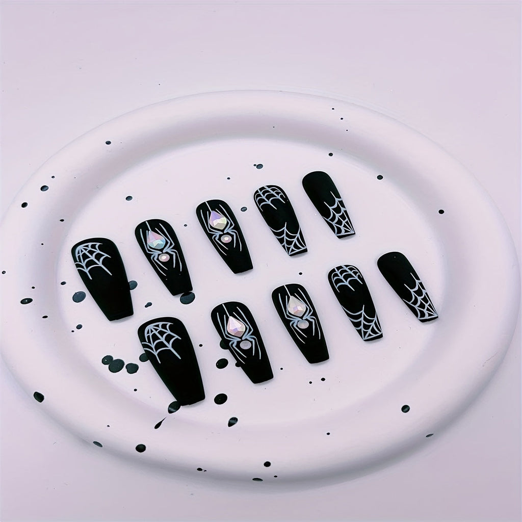 Black Matte Press-On Nails