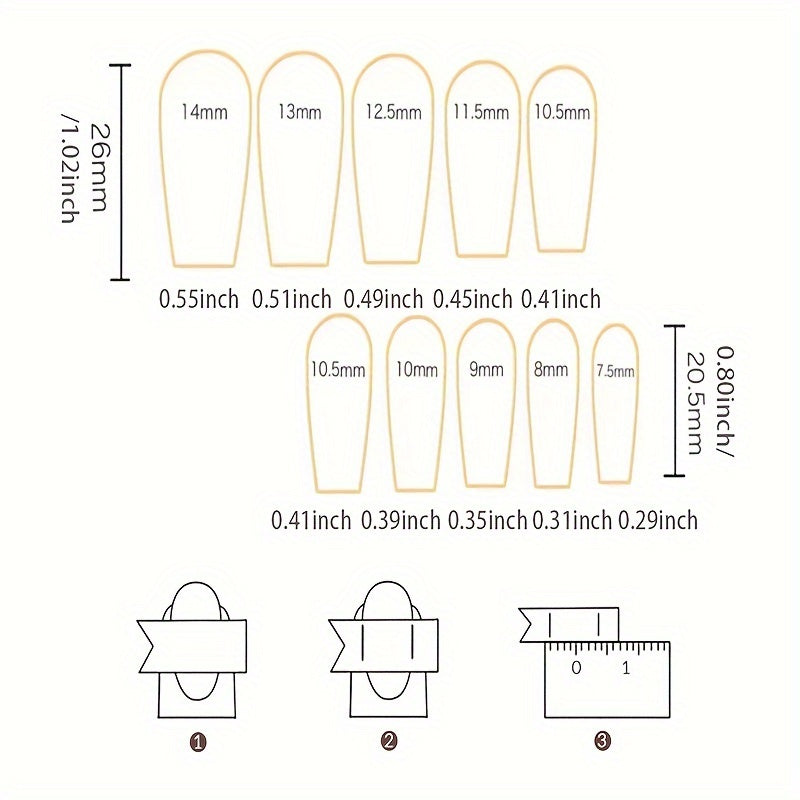 Black Matte Press-On Nails