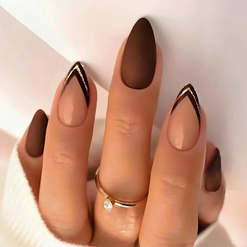 Chic Almond Press-On Nails