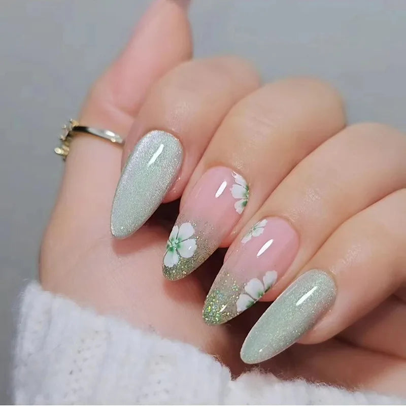 Chic Almond Press-On Nails