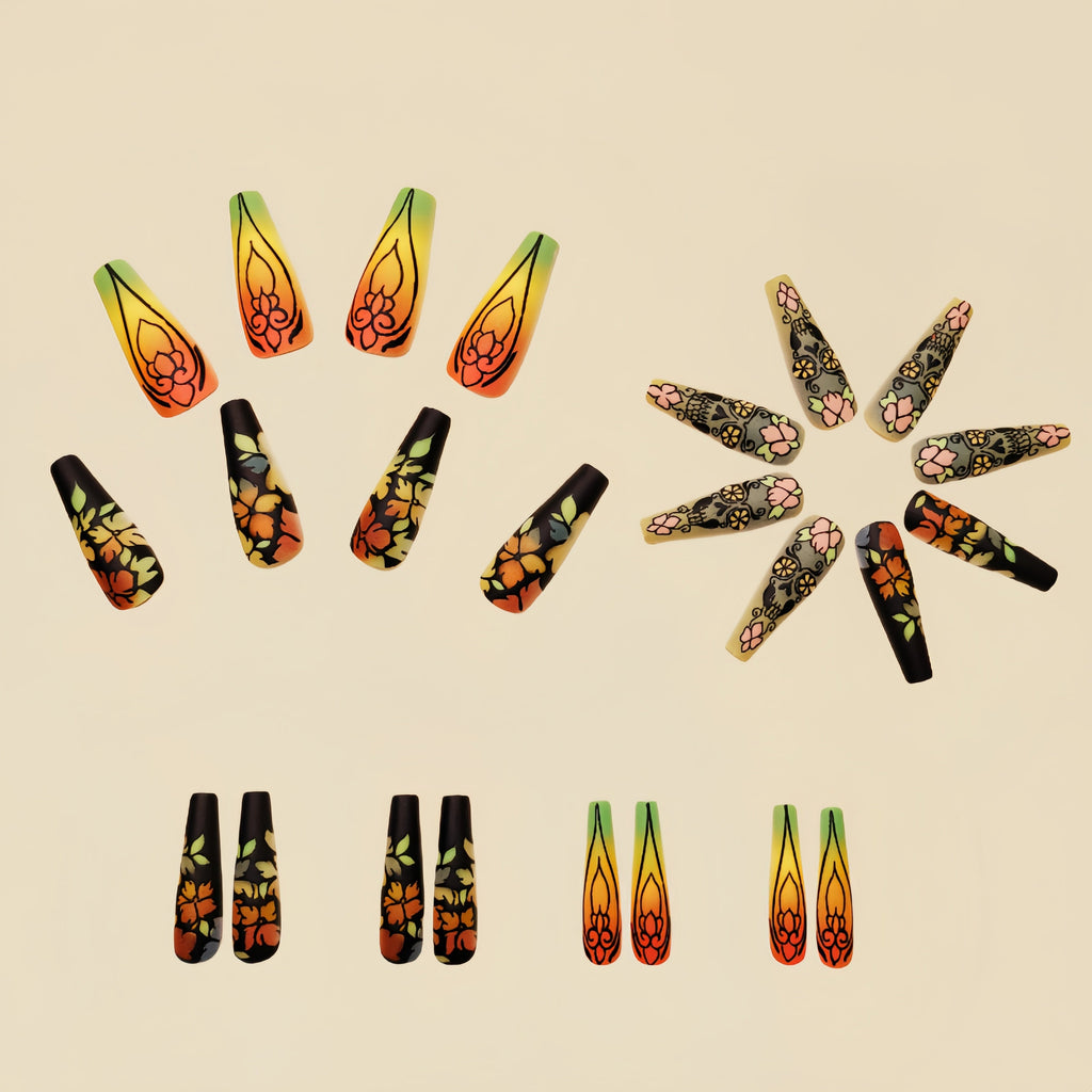 Coffin Press-On Nails