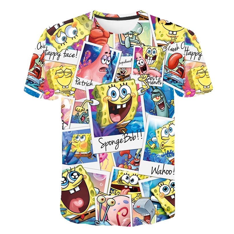 Casual Cartoon fashion t-shirts, men, women, and children