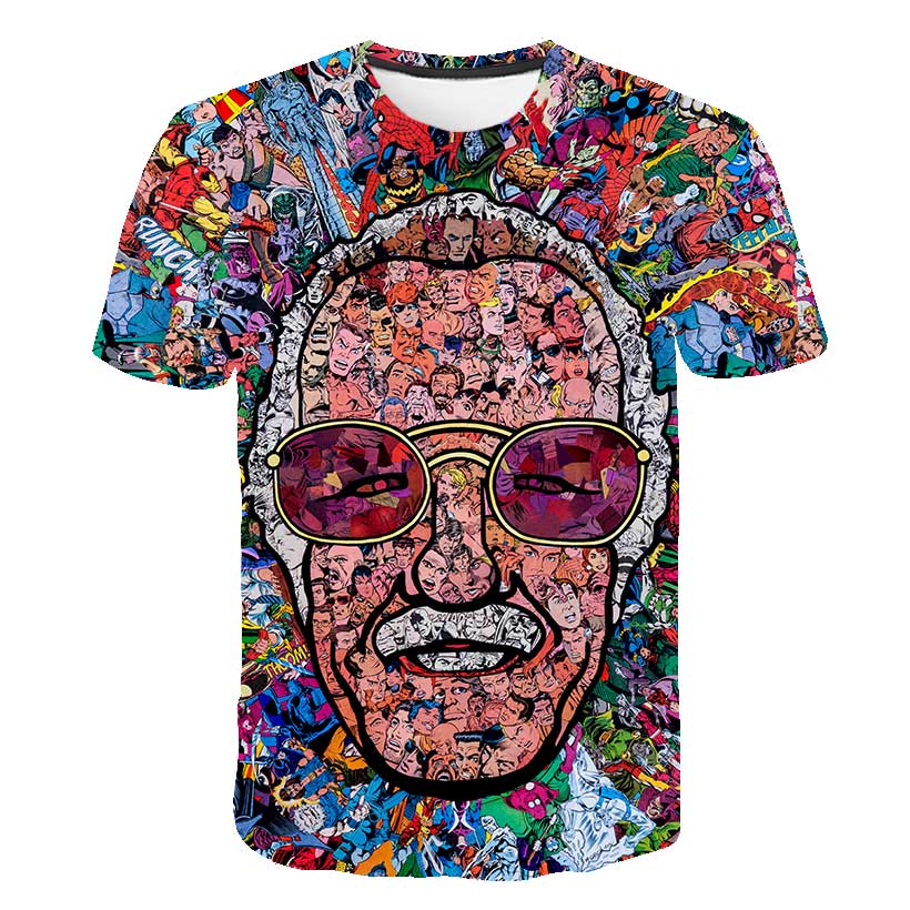 Casual Cartoon fashion t-shirts, men, women, and children