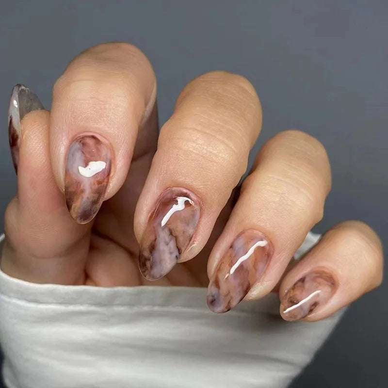 Chic Almond Press-On Nails