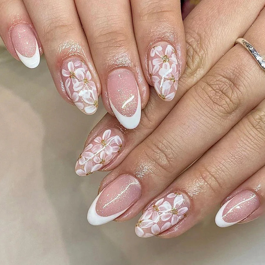 Chic Almond Press-On Nails