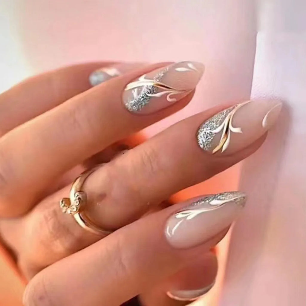 Chic Almond Press-On Nails