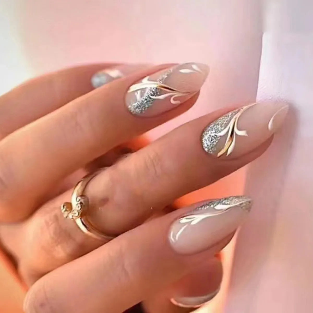 Chic Almond Press-On Nails