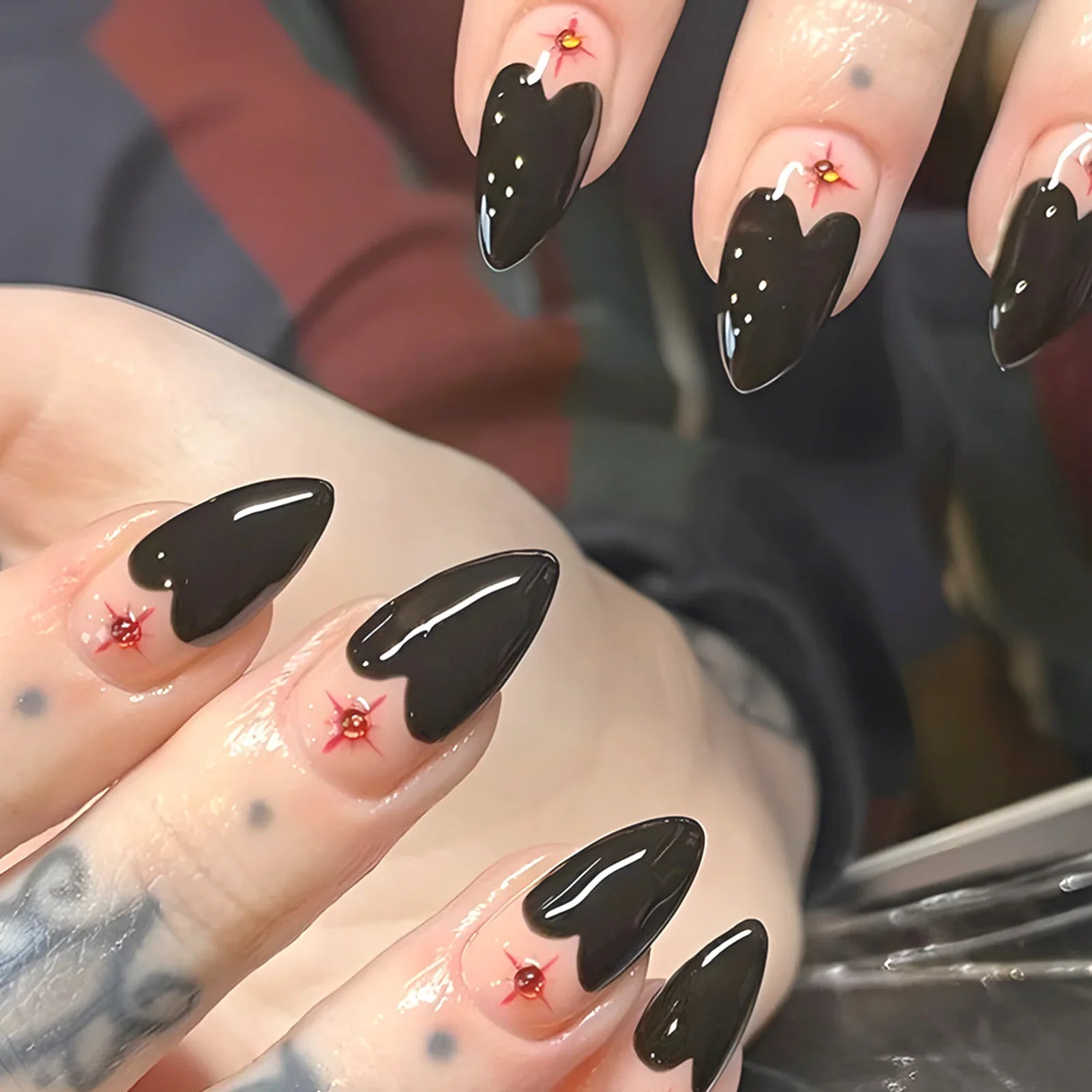 Y2K Star Press on Nails