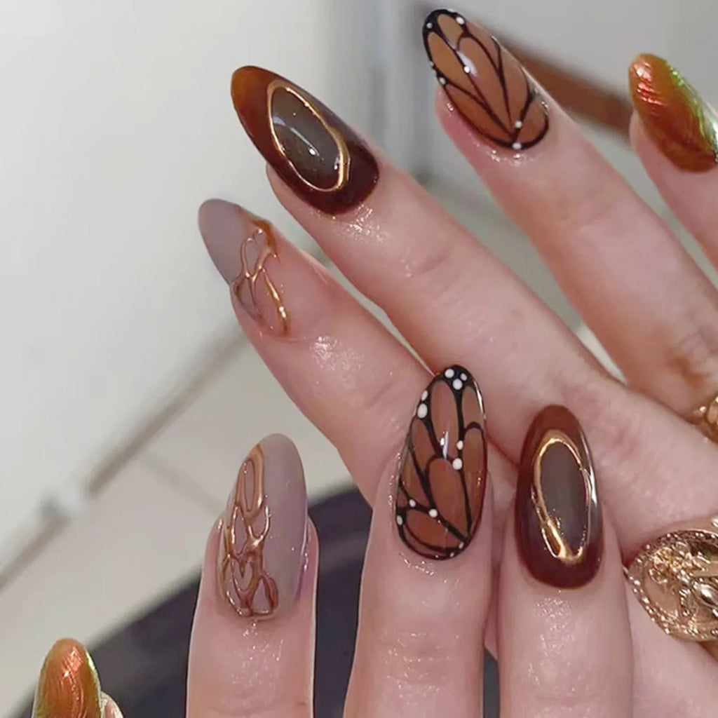 Y2K Star Press on Nails