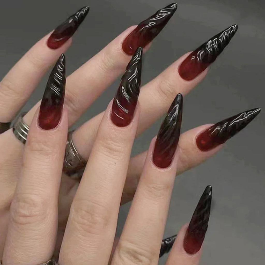 Y2K Star Press on Nails